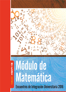 Módulo de Matemática - Encuentros de Integración Universitaria 2016