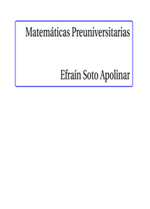 Matemáticas Preuniversitarias