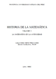 Historia de la Matemática Vol. 1