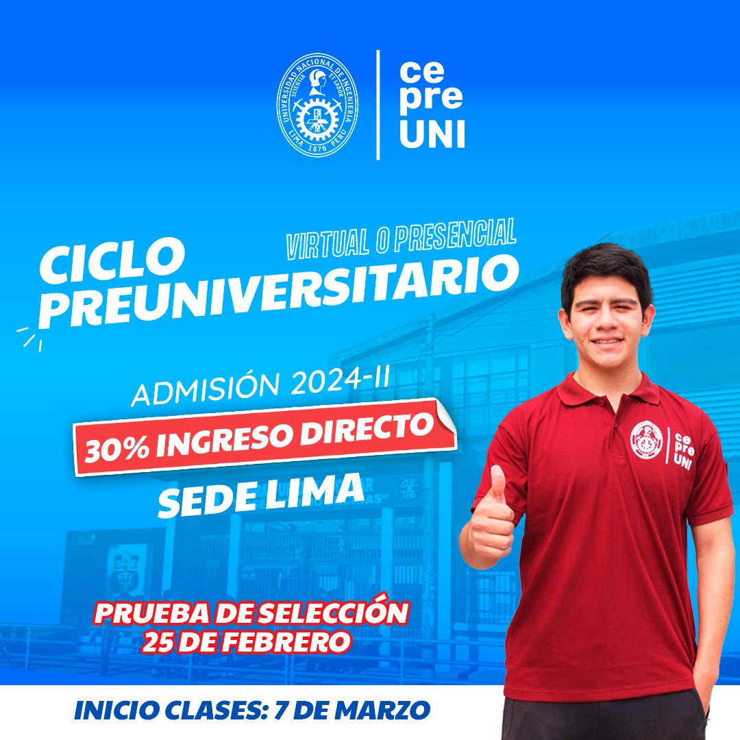 Ciclo Preuniversitario CEPREUNI